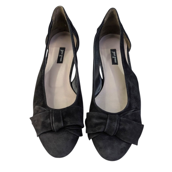 Paul Green Pacific Suede Flats GUC $395 Size 4.5 US 7 S3552 - Picture 4 of 12